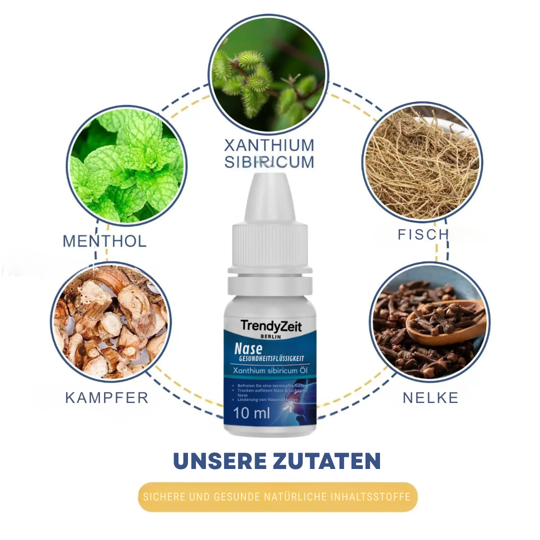 Clemens™ | Nasal Health Liquid mit Sibiricum-Öl